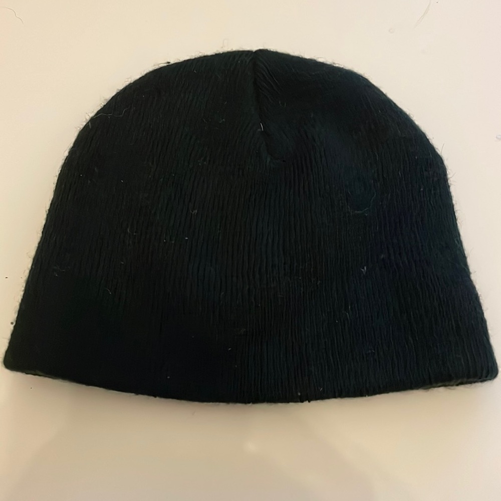 Black Winter Hat One Size Fits All